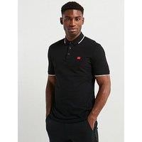 HUGO Men/'s Deresino232 Polo, Black2, XL