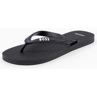 Boss Tracy Flip Flops | Black | UK 7-8, UK 9-10, UK 11-12