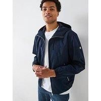 Boss Cireno2 Regular Fit Zip Hood Lightweight Jacket