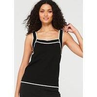 Boss Flimi Knit Vest - Black