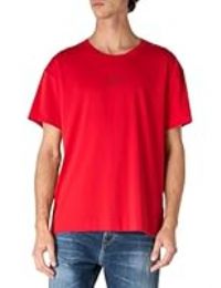 HUGO Men/'s Laze Loungewear_T_Shirt, Open Pink693, M