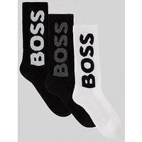 BOSS Men/'s 3P QS Rib Logo CC Short_Socks, Open Miscellaneous960, 39-42