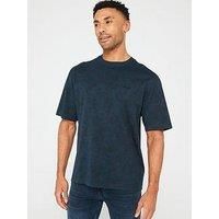 BOSS Men/'s Te_CamoOver T_Shirt, Open Blue464,