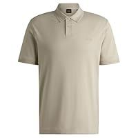 BOSS Men/'s Pe_Interlock Polo, Light Beige271,