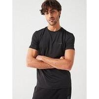 BOSS Men/'s Tee Active 1 T_Shirt, Black1, XXL