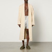 BOSS Bodywear Kimono Waffle Cotton-Blend Dressing Gown - S