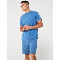 HUGO Men/'s Tonal Logo T-Shirt Loungewear T Shirt, Medium Blue427,