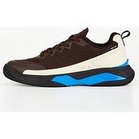 Boss Courtstride Mesh Wall Tennis Trainer - Beige/Black