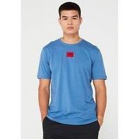 HUGO Men's Diragolino212 T-Shirt, Blue