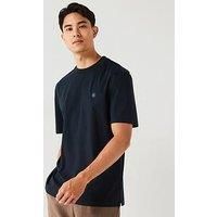 BOSS  C-Taut 01  men's T shirt in Blue
