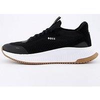 BOSS Men/'s TTNM EVO_Slon_knrsd Running, Charcoal14, 12 UK