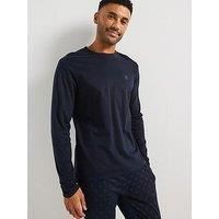 Boss Relax Regular Fit Pyjama Gift Set-Navy