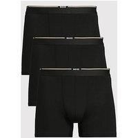 BOSS Men/'s BoxerBr 3P Bamboo 10270020 01 Boxer_Brief, 1Black, M (Pack of 3)