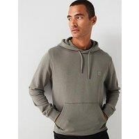 Boss Wetalk Left Chest Overhead Hoodie - Grey