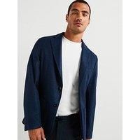 BOSS Mens C-Hanry-J-233 Slim-fit Jacket in Stretch Material
