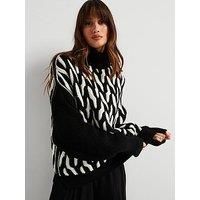Boss Ferdolia 100% Wool Jumper - Black