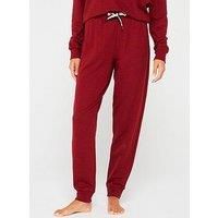 Boss Cuffed Lounge Pants - Red