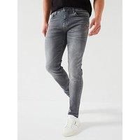 BOSS Mens Slim Fit Jeans Medium Grey 36W / 32L