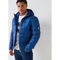 Boss Black C-Calleas Padded Coat - Bright Blue