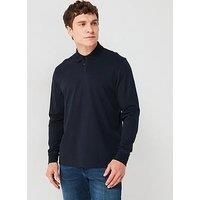 BOSS Pe Interlock Long 10265826 Short Sleeve T-Shirt XL Dark Blue