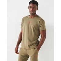 HUGO Men/'s Laze Loungewear_T_Shirt, Open Green345, XL