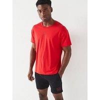 HUGO Men/'s Laze Loungewear_T_Shirt, Open Pink693, L