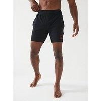 HUGO Men/'s Laze CW Loungewear_Short, Black1, XXL
