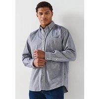Boss C-Olly Button Down Overshirt - Navy