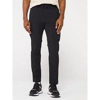 Boss Tapered Nylon Stretch Chino Trousers - Black