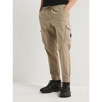 Boss T_Urbanex-Cargolight Cargo Pants- Khaki