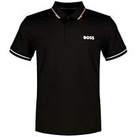 BOSS Paul Pro 10258089 Short Sleeve Polo M Black
