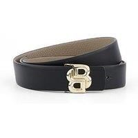 Hugo Zula Logo Belt- Black