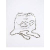 Hugo Boss Love Mini Bag Shoulder Bag 18 cm silver coloured