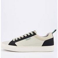 Hugo Morrie Contrast Tennis Trainer - Off White