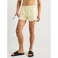Hugo Abas Swim Shorts - Off White