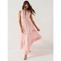 Boss Denon Dress - Open Pink
