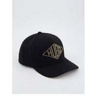 HUGO Men/'s Marsel-Geo cap, Black1,