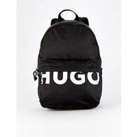 Hugo Shaun Large Logo Backpack-Black