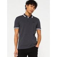 BOSS Mens Polo Shirt Dark Grey XXL