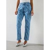 Boss Modern Slim Embellished Jean - Blue