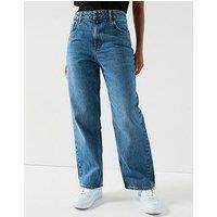 HUGO Women/'s Leni_B JEANS TROUSERS, Medium Blue,