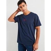 Hugo Laze Relaxed Fit Loungewear T-Shirt - Navy