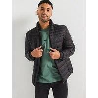 Boss Oden2 Slim Fit Padded Jacket - Black
