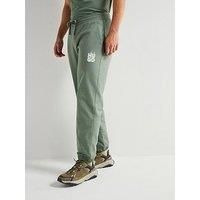 Hugo Boss Mens Tracksuit Bottoms HUGO Dilbero Relaxed Fit Joggers in Green