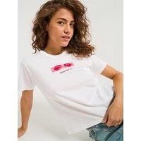 HUGO Destrel 1 Short Sleeve T-Shirt XL White