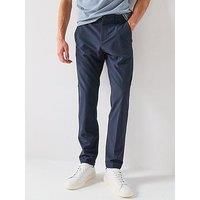 Boss Commuter Regular Fit Techlite Trousers - Navy