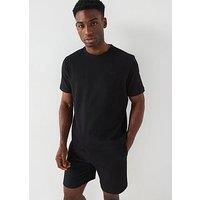 HUGO Men's Lounge Austin T-Shirt, Black