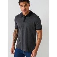 BOSS H-PARLAY 432 MERCERISED-COTTON POLO SHIRT