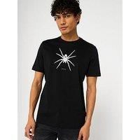 Boss Te Spiderbat Regular Fit T-Shirt - Black