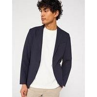 Boss P-Hanry-244 Performance Stretch Patch Pocket Jacket - Navy
